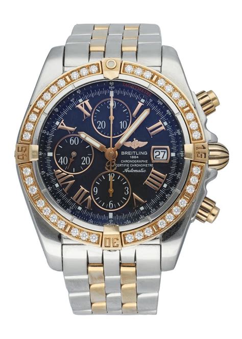 breitling evolution diamond bezel